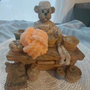 orange citrus wax melt – baker bear