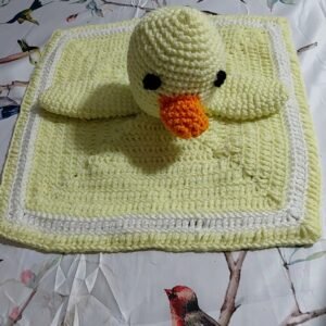 duck lovey security blanket